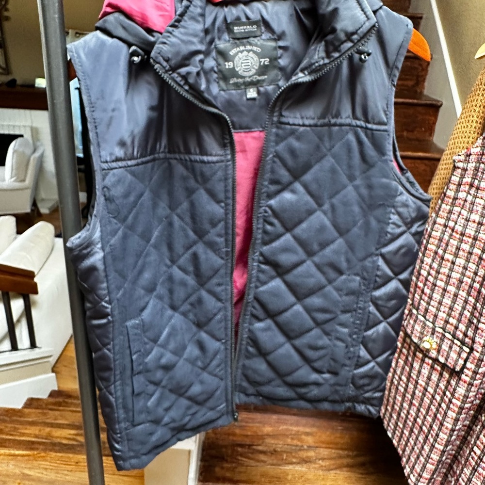 Buffalo David Bitton vest with hood